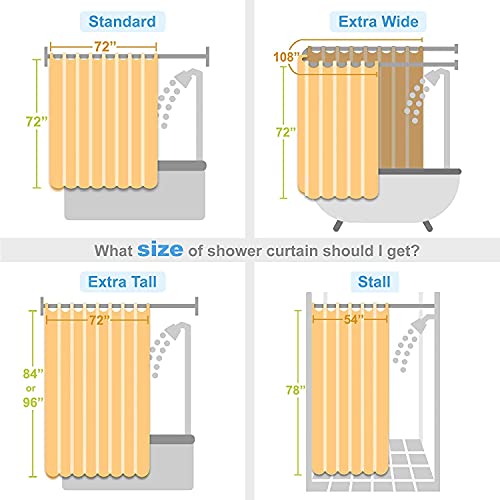Madison Park MP70-1484 Shower Curtain Waffle Weave Striped Pieced Design Fabric Shower Curtains thumb #2