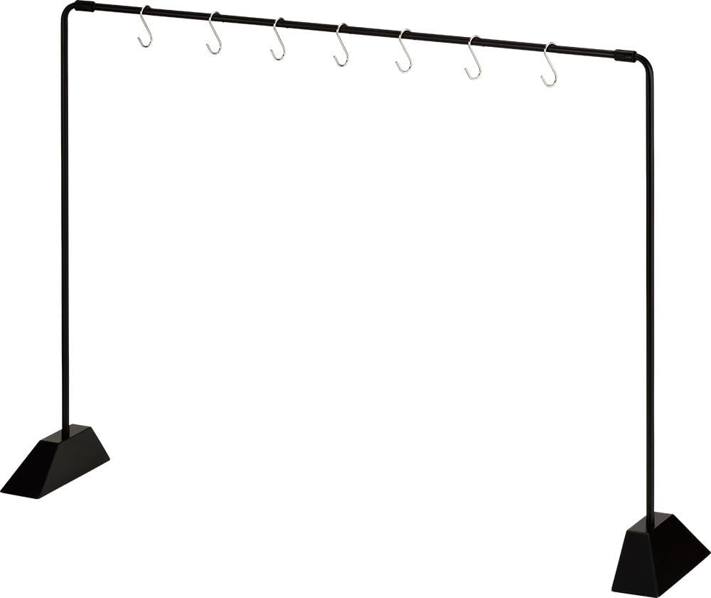 和平フレイズ(Wahei freiz) Heat and Scratch Resistant Ceracoat Kitchen Rack, コンロ幅75cm用, Black (Black 19-3911tcx)