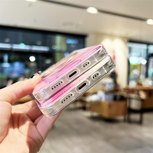Coque iPhone 12 Pro Max marbre noir or avec charge magnétique - 5
