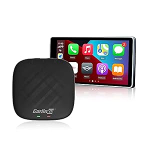 2022 CarlinKit Ai Box-V3 4G Cellular, Android 9, 4+64G, 8Core, Alleen geschikt voor auto’s met OEM/Factory Wired CarPlay, Draadloze CarPlay & Android Auto, Ingebouwde Navigatie, Ondersteuning YouTube Netflix, enz