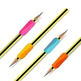 Pencil Grips, Life-Mate Universal Writing Posture Correction Device Tool Ergonomic Training Gripper for Righties and Lefties for Aid Children Handwriting Holder (8 PCS)