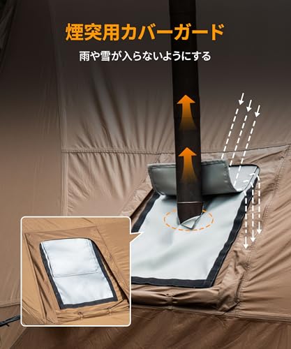 OneTigris ASH CANOPY ホットテント の商品画像 6