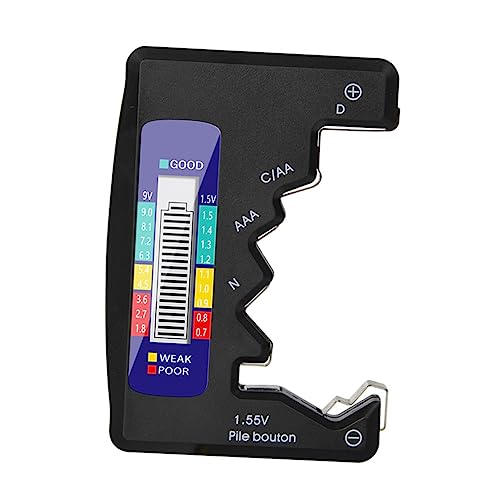 Artibetter 1 Pc Battery Tester Tool Digital Battery Test with Color Coded Display for Level Reading Lightweight and Durable Design for Use