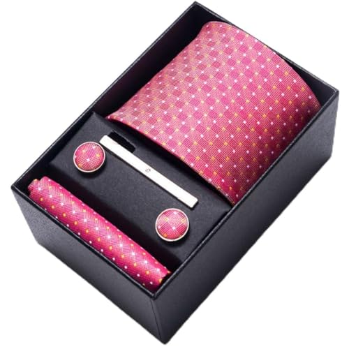Corbata para Hombre Formal 8cm Blanca con Estampado de Dinosaurio miniatura 1