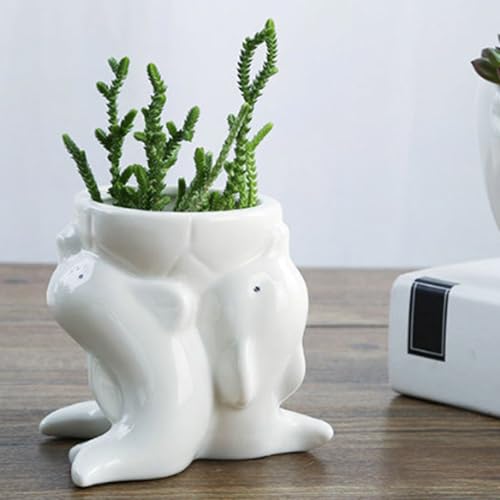 Moule silicone pot de fleurs dauphin pour résine et béton - 5