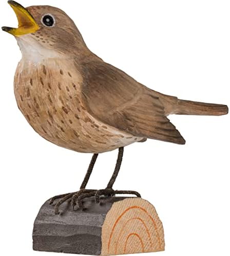 Wildlife Garden DecoBird - Houten Vogel Winterkoning - Geluksvogels Wildlife Garden DecoBird - Houten Vogel Winterkoning - Geluksvogels