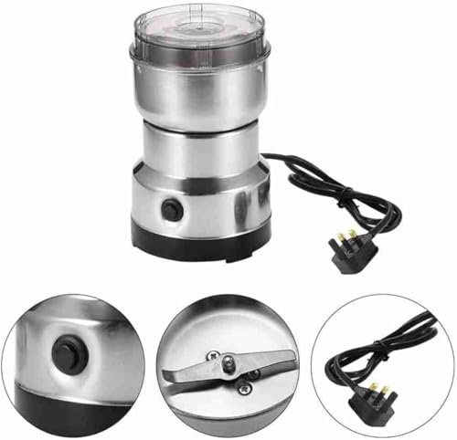 Image of GHJ Stainless Steel Nima Mixer Grinder Multifunctional Electric Mini Blender Miksi Baby Food Coffee Chutney Masala Spice
