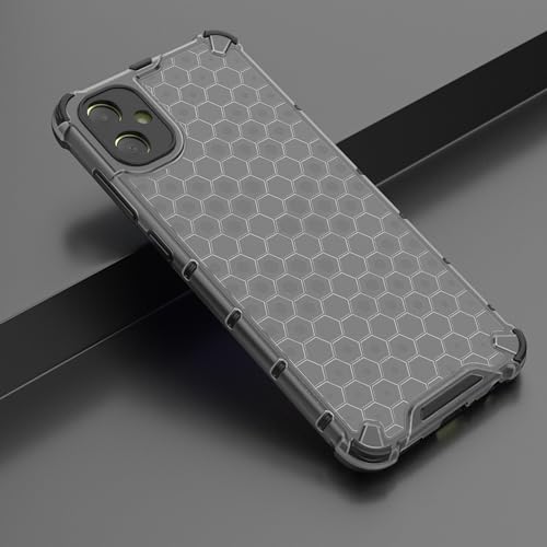Image of Glasgow Back Case Cover Compatible with [ Samsung Galaxy F05 / M05 / A05 ] (Stylish Design) - Black
