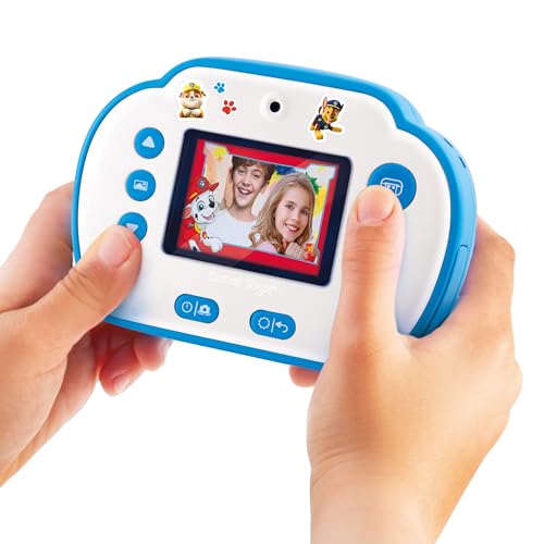 Image of Paw Patrol My First Instant Camera; Photo, selfie, and video functions; Ink free printing; Frames and filters can be added digitally; Stickers and markers can be added after printing-Amazon Exclusive