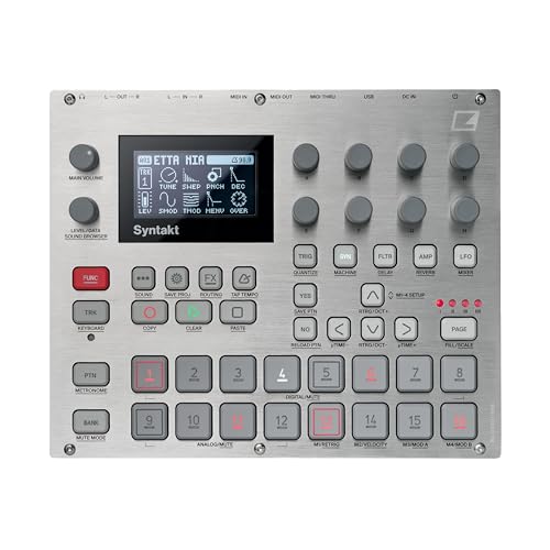 Image of Elektron Syntakt 12 Track Drum Computer & Synthesizer E25 Edition