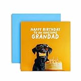 Huxters Divertida tarjeta de cumpleaños para abuelo,8 cm (abuelo)