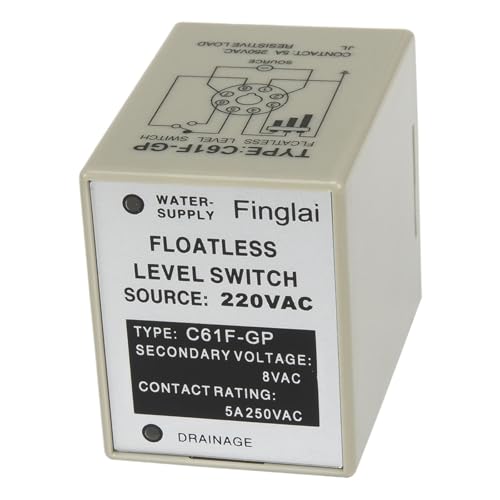 Interrupteur automatique de pompe et relais de niveau d'eau C61F-GP