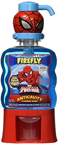 Firefly Spiderman Pump Rinse 16 Ounce