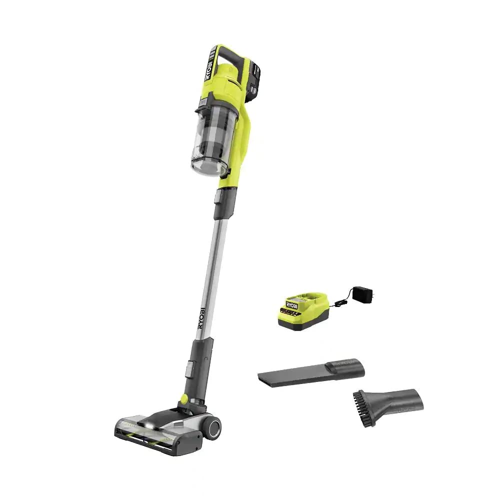 Pacroban ONE 18V Cordless Stick Vacuum Cleaner Kit with 4 0 Ah Battery and Charger