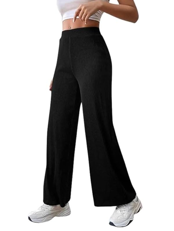 Bhochi Western Trousers Pants for Women | Stretchable Yoga Pants ...