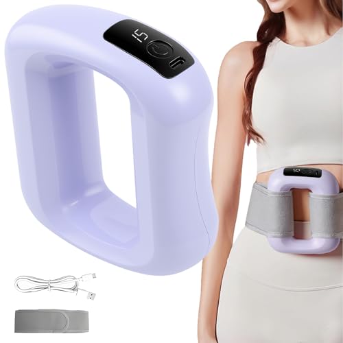 HASAIKA® Multifuncional Cuerpo Entero Anillo Fascia, Masajeador Eléctrico Silencioso, 5 ajustes de velocidad, adecuado para masajes de cuerpo completo (Morado)