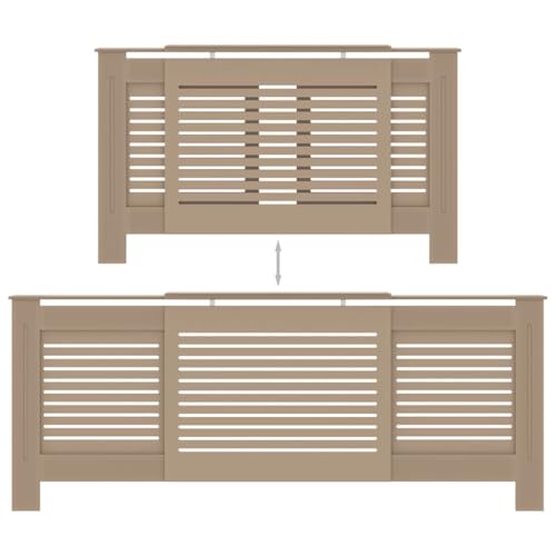 Logeirevo Radiator Cover Heater Cover Cabinet Shelf, Modern Design Household Appliance Heating Accessories, 80.7\"x8.1\"x32.1\",-847