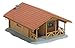 Busch 1035 Log Cabin HO Structure Scale Model Structure