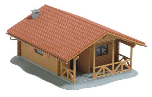 Busch 1035 Log Cabin chalet de montagne miniature échelle HO 1/87