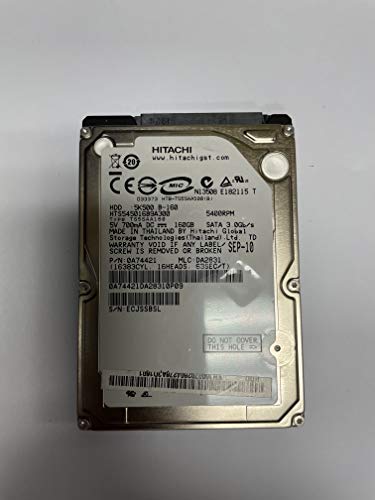 Hitachi Travelstar 5K500.B 160GB 160GB Serial ATA II - Disco duro (2.5', 160 GB, 5400 RPM, Serial...