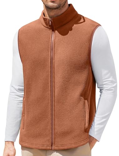 Gilet polaire homme COOFANDY pour la randonnée et les fraîches soirées de camping en montagne