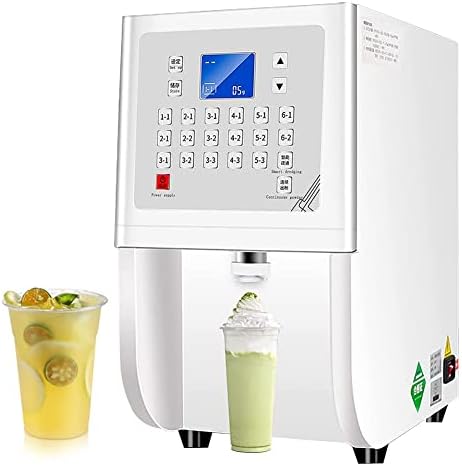 Automatic Fruit Powder Dispenser - 3.5L Quantitative Machine for Fructose Syrup, Creamer, Sugar, Cocoa, Coffee - Bubble Tea Equipment