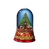 The San Francisco Music Box Company Nutcracker Tree 120mm Domed Water Globe