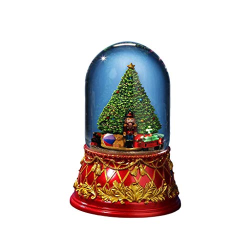 The San Francisco Music Box Company Nutcracker Tree 120mm Domed Water Globe