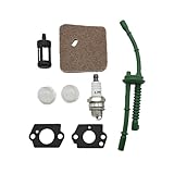 DORFEY Passend for S-t-i-H-L FS38 FS45 FS46 FS55 KM55 FS80 FS85 Luft-Kraftstoff-Filterleitung...