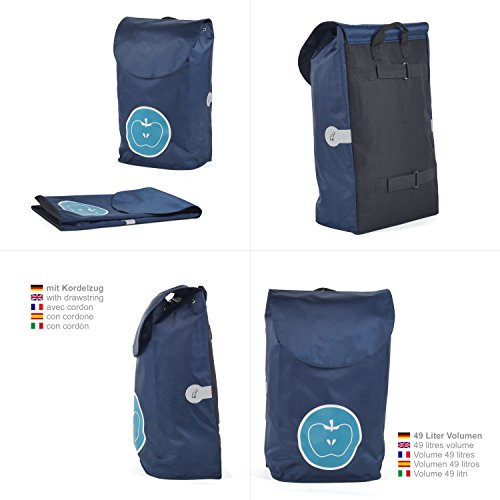 Andersen Shopper Tasche HAVA türkis 39 Liter – Bild 3