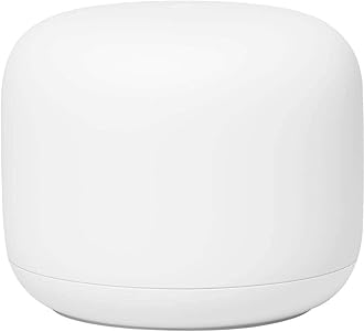 GA00595-US Nest WiFi Router - 4x4 AC2200 Wi-Fi Mesh System with 2200 Sq ft Coverage