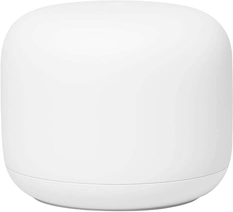 Google Nest Wifi - AC2200 - Mesh WiFi System - Wifi Router - 2200 Sq Ft Coverage - 1 pack