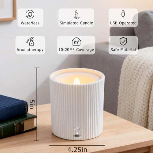Difusor aromático eléctrico Etarowks con batería recargable miniatura 6