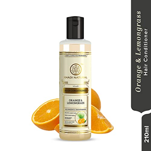 Khadi Natural Orange & Lemongrass Conditioner | Revitalizes hair strands|Restores hair shine and elasticity| Conditioner that softens hair|Suitable... - Image 6
