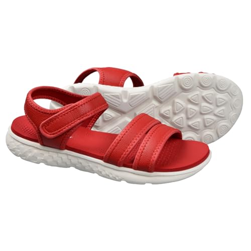 Sandalias de senderismo mujer con velcro ajustable y plataforma cómoda Harssidanzar 3