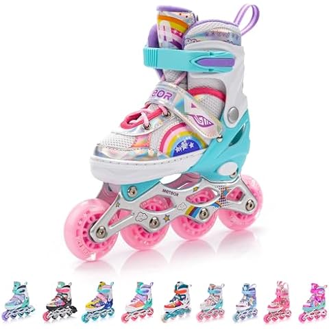 4-in-1 Adjustable Inline Skates for Kids Cover