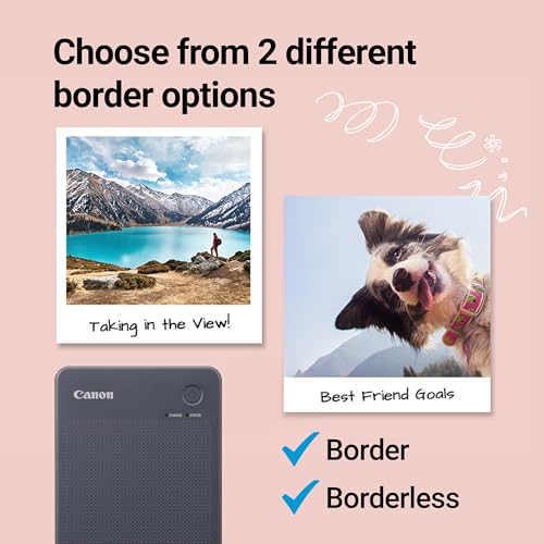 Canon SELPHY QX20 Wireless Compact Photo Printer,