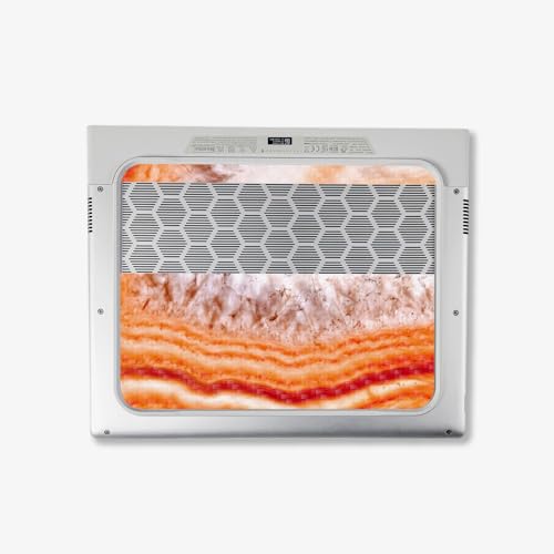 Image of MightySkins Carbon Fiber Skin Compatible With Alienware X14 R2 (2023) Full Wrap Kit - Orange Quartz | Protective, Durable Textured Carbon Fiber Finish | Easy To Apply & Change Styles | Made in the USA