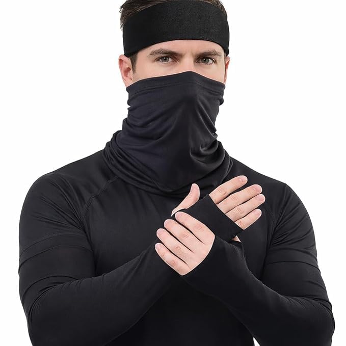 Multi Sports (Headband, Bandana, Sleeve) Use For Running Hiking Biking Cycling Gym Yoga Workout for Men and Women-image-25