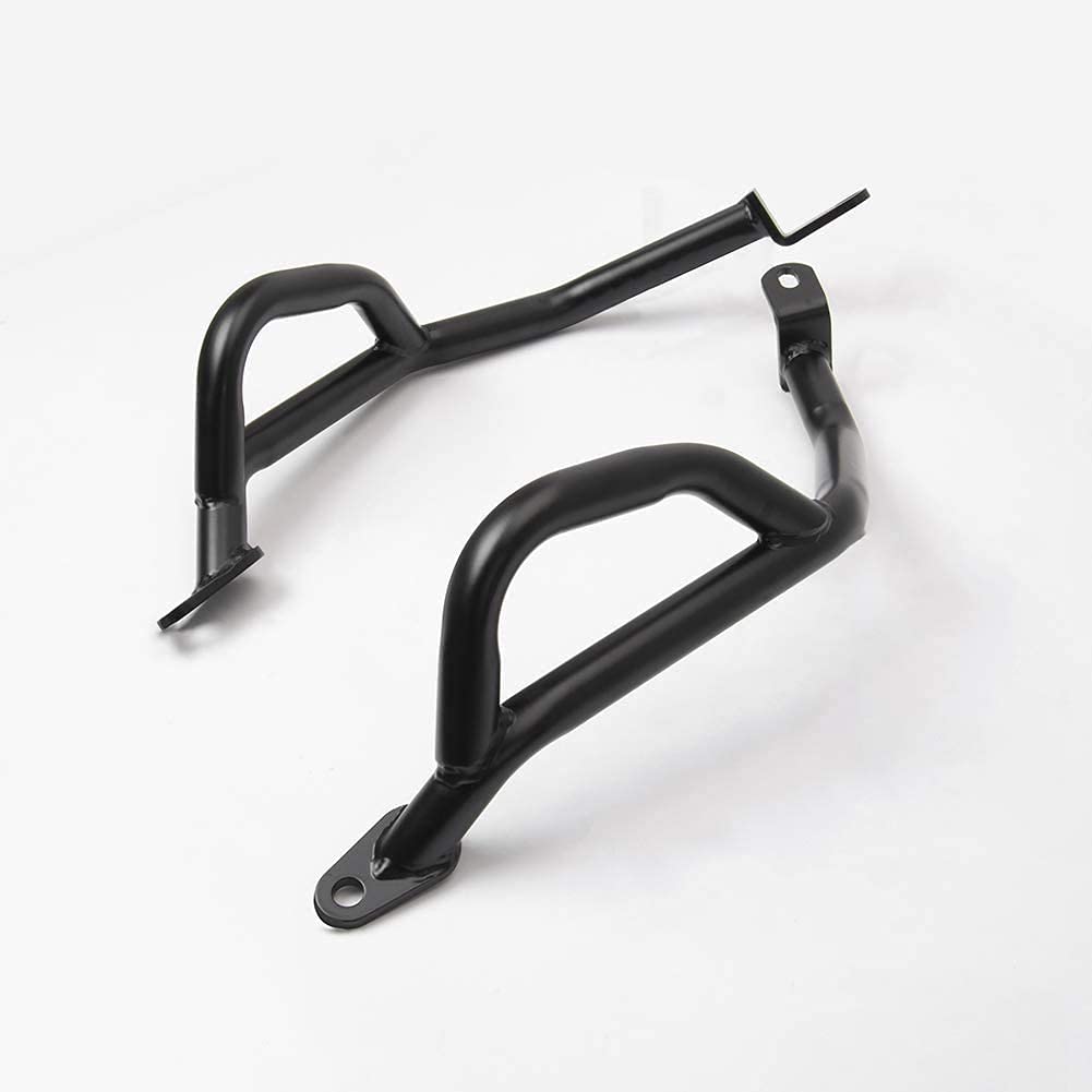 Protector de Parachoques de Motocicleta de Barras de Choque Acero Compatible con Benelli TRK251 TRK 251 2018 2019 2020 Accesorios de Seguridad de Parachoques (más bajo)