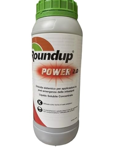 "ROUNDUP POWER 2.0" Erbicida, 1litro sistemico ad azione totale per applicazioni in post-emergenza delle infestanti