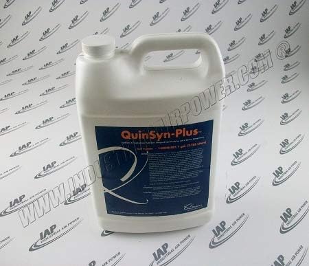 Quincy 144046-001 Quinsyn-Plus Synthetic Lubricant Fluid, 1 Gallon for Air Compressors