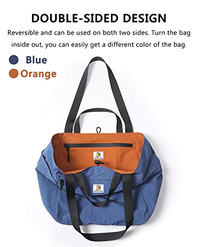 Vanfn Duffle Bags, Women Sports Gym Bag, Foldable Travel Totes Duffel Bag, Outdoor Weekend Bag, Lightweight Luggage Duffle Backpack, Shoulder Handbag For Men, P.travel Series #TOP1