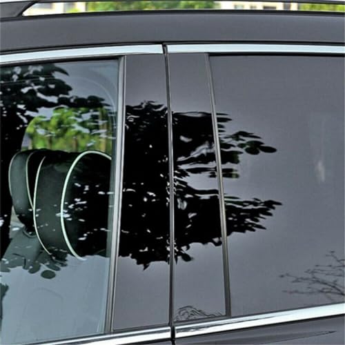 Postes de pilar cromados Cadillac Escalade 2007-2014, cubiertas de ventana y puerta, 4 piezas 4