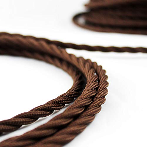 smartect Braided Cable twisted, Brown - Image 2
