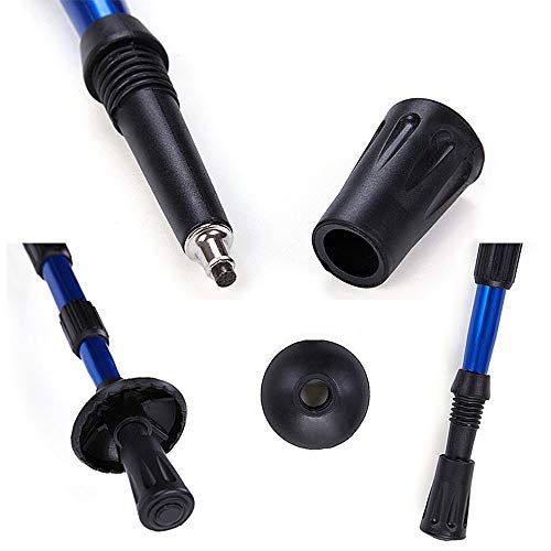 Poste de trekking de aleación de aluminio duradero marca MU 5