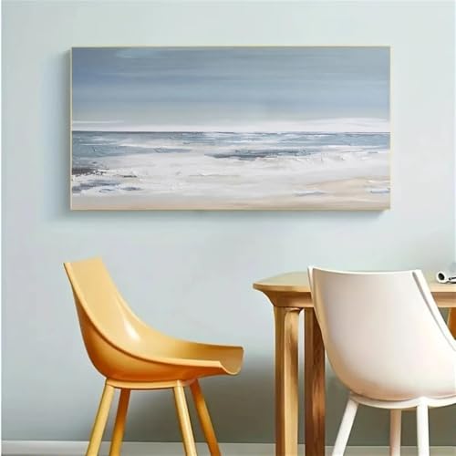 Tableau abstrait sur toile pour habiller un mur vide de salon - 2