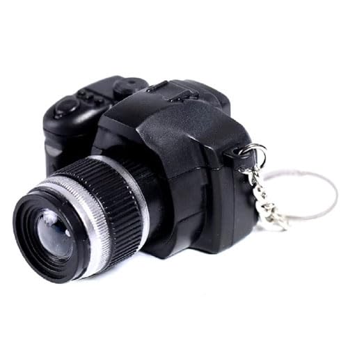 Exciting Lives - Mini Camera Led Keychain - For Birthday, Anniversary - for Friends, Husband, Photographers, Boyfriend - Keyring | Plastic
