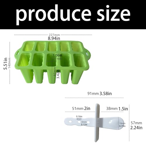 Máquina para hacer paletas de silicona para meriendas infantiles con postres saludables de frutas 4