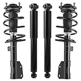 Detroit Axle 172518 Front Quick Struts and Springs w/Rear Shock Absorbers kit Buick Enclave Chevy Traverse GMC Acadia 2007 2008 2009 2010 2011 2012 2013 2014 2015 2016 2017
